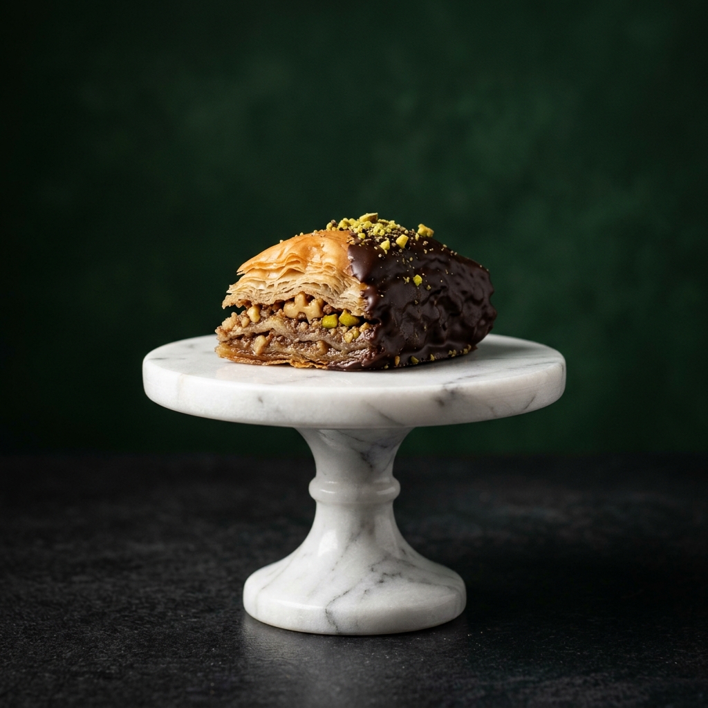 Chocolate-Dipped Baklava