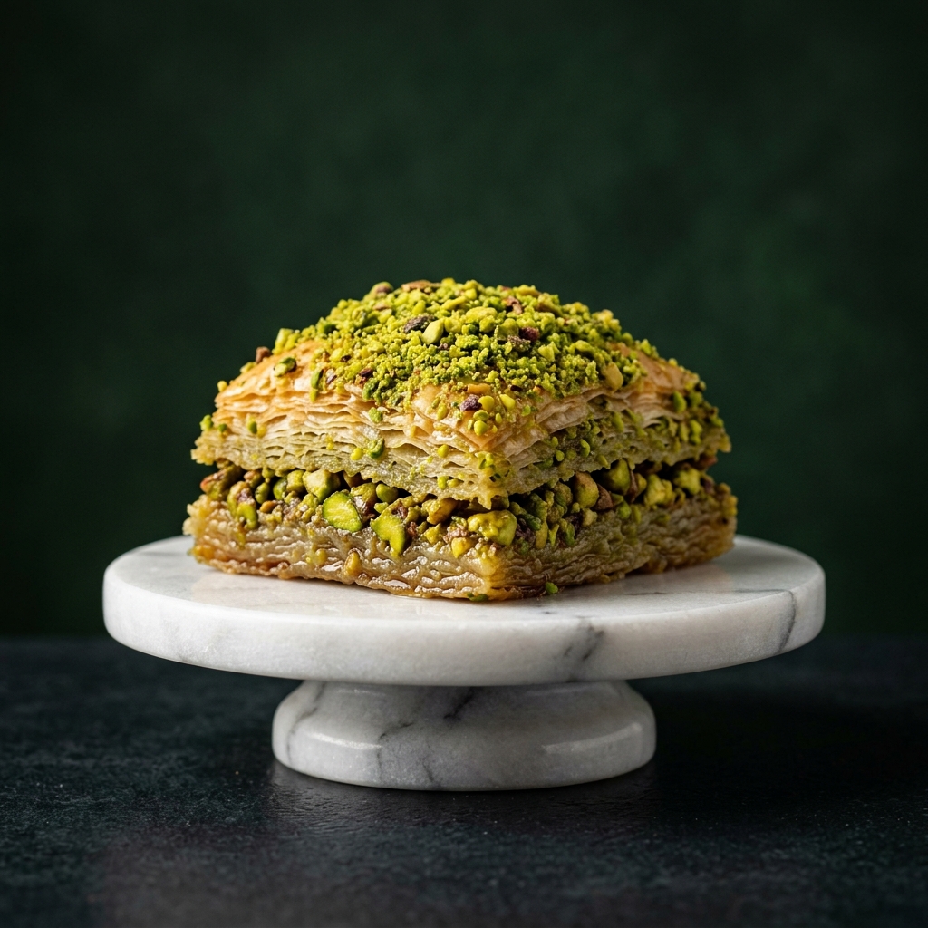 Pistachio-Heavy Baklava